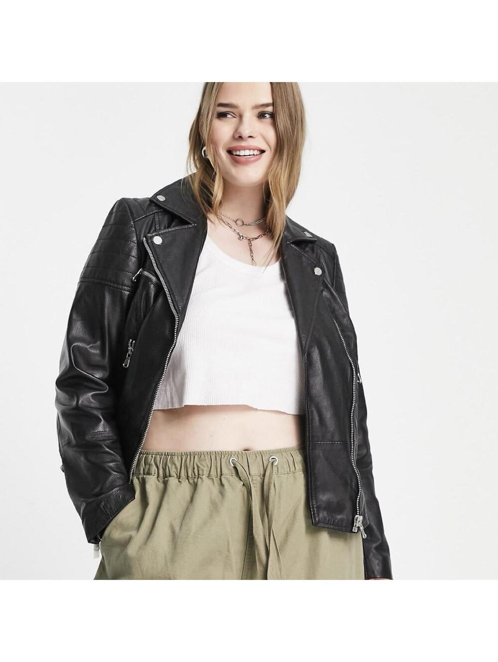 Barney's Originals Clara leather jacket